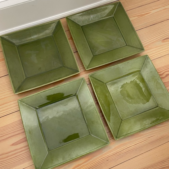 Pottery Barn Dining Pottery Barn Green Square Dinner Decorative